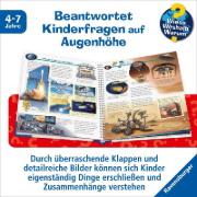 Buchcover und Innenansicht für das Buch: Wieso? Weshalb? Warum?, Band 59 - Wir erforschen Sterne und Planeten