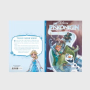 Buchcover und Innenansicht für das Buch: Disney Frozen: Reunion Road