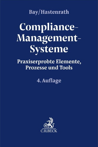 Buchcover und Innenansicht für das Buch: Compliance-Management-Systeme