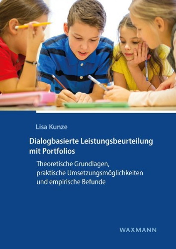 Buchcover und Innenansicht für das Buch: Dialogbasierte Leistungsbeurteilung mit Portfolios