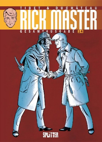Buchcover und Innenansicht für das Buch: Ric Hochet