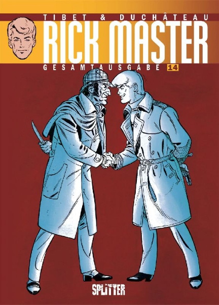 Buchcover und Innenansicht für das Buch: Ric Hochet