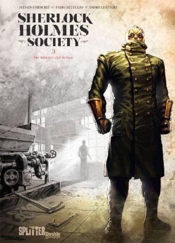 Buchcover und Innenansicht für das Buch: Sherlock Holmes Society. Band 3