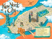 Buchcover und Innenansicht für das Buch: The Land of Stories. Worlds Collide