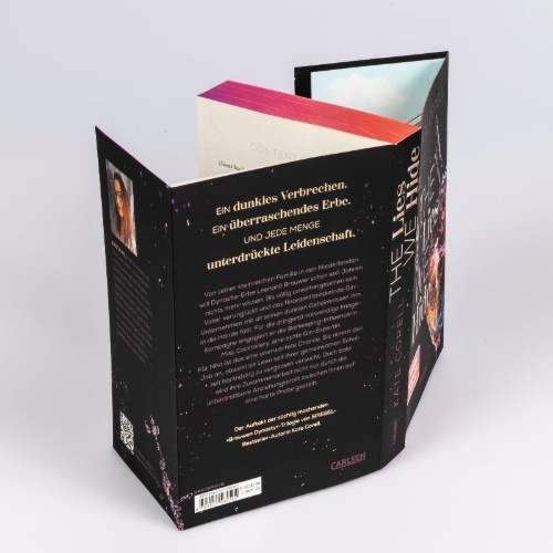 Buchcover und Innenansicht für das Buch: The Lies We Hide (Brouwen Dynasty 1)
