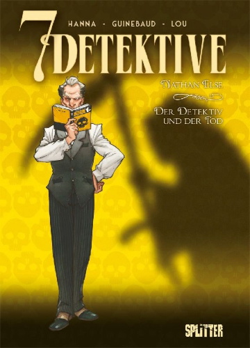 Buchcover und Innenansicht für das Buch: 7 Detektive: Nathan Else - Der Detektiv und der Tod