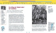Buchcover und Innenansicht für das Buch: 13 große Erfindungen der Kunst
