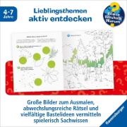 Buchcover und Innenansicht für das Buch: Wieso? Weshalb? Warum? aktiv-Heft: Wald