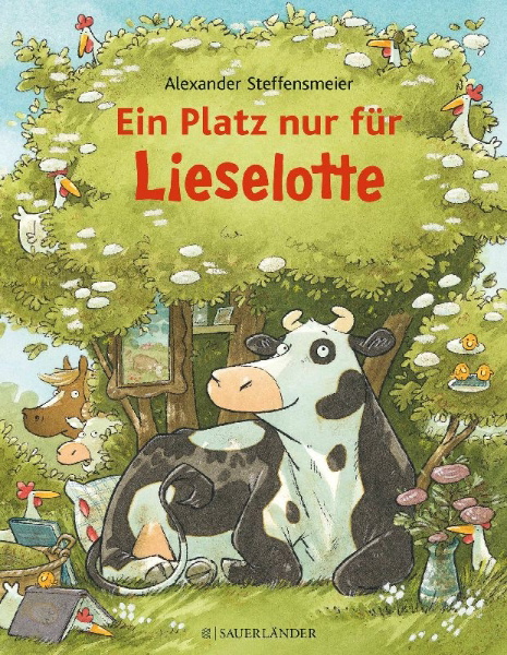 Buchcover und Innenansicht für das Buch: Ein Platz nur für Lieselotte