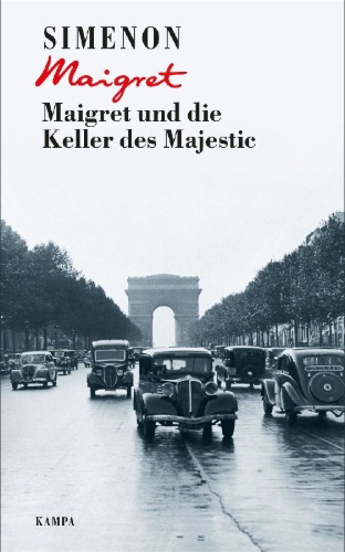 Buchcover und Innenansicht für das Buch: Les caves du Majestic