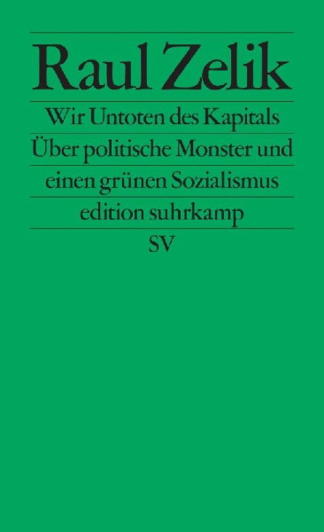 Buchcover und Innenansicht für das Buch: Wir Untoten des Kapitals