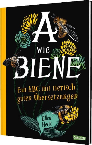 Buchcover und Innenansicht für das Buch: A is for Bee