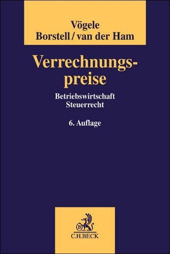 Buchcover und Innenansicht für das Buch: Verrechnungspreise