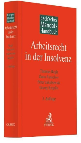 Buchcover und Innenansicht für das Buch: Beck'sches Mandatshandbuch Arbeitsrecht in der Insolvenz