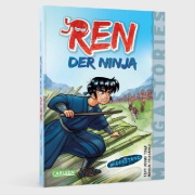 Buchcover und Innenansicht für das Buch: REN, der Ninja Band 2 - Widerstand
