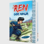 Buchcover und Innenansicht für das Buch: REN, der Ninja Band 2 - Widerstand