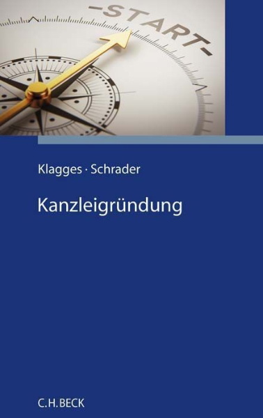 Buchcover und Innenansicht für das Buch: Kanzleigründung