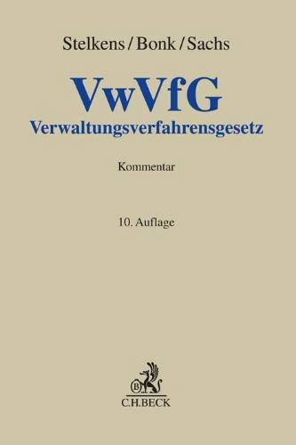 Buchcover und Innenansicht für das Buch: Verwaltungsverfahrensgesetz