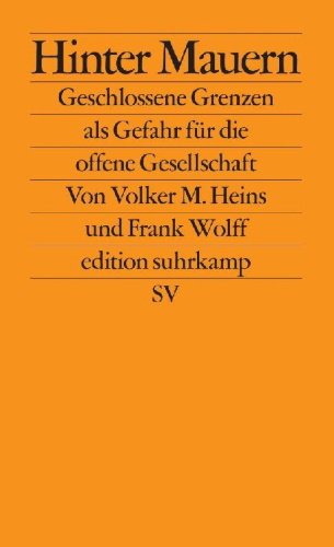 Buchcover und Innenansicht für das Buch: Hinter Mauern