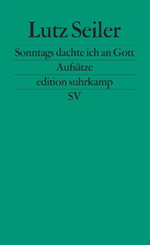 Buchcover und Innenansicht für das Buch: Sonntags dachte ich an Gott