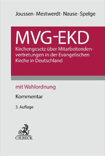 Buchcover und Innenansicht für das Buch: MVG-EKD