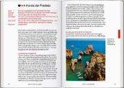 Buchcover und Innenansicht für das Buch: Baedeker SMART Reiseführer Algarve