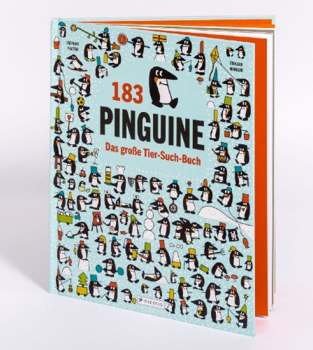 Buchcover und Innenansicht für das Buch: Des tonnes d'animaux