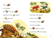 Buchcover und Innenansicht für das Buch: Leseprofis - Mit Bildern lesen lernen: Zwei Dinos wollen nach Hause, Erstes Lesen
