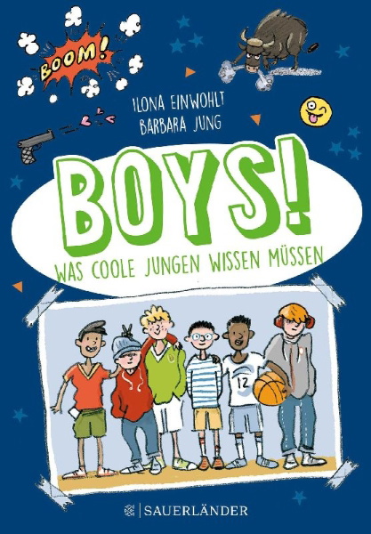 Buchcover und Innenansicht für das Buch: Boys!