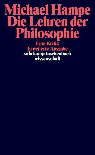 Buchcover und Innenansicht für das Buch: Die Lehren der Philosophie