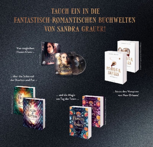 Buchcover und Innenansicht für das Buch: Pearls & Skulls, Band 1 - Unsterblich