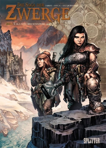 Buchcover und Innenansicht für das Buch: Die Saga der Zwerge. Band 16