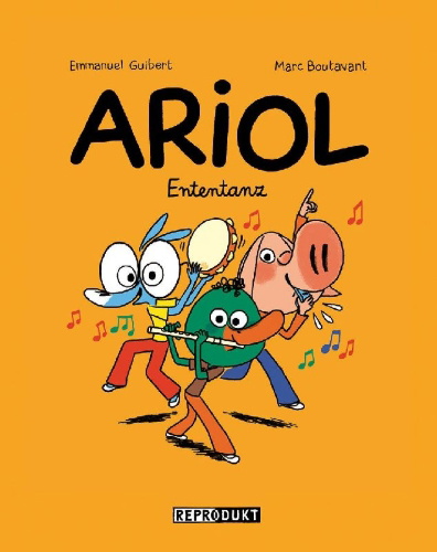 Buchcover und Innenansicht für das Buch: Ariol 13