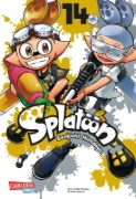 Buchcover und Innenansicht für das Buch: Splatoon