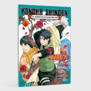 Buchcover und Innenansicht für das Buch: Naruto Konoha Shinden