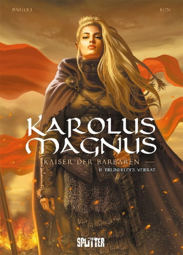 Buchcover und Innenansicht für das Buch: Karolus Magnus - Kaiser der Barbaren. Band 2