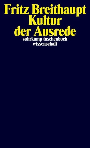Buchcover und Innenansicht für das Buch: Kultur der Ausrede