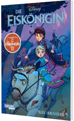 Buchcover und Innenansicht für das Buch: Frozen - True Treasure