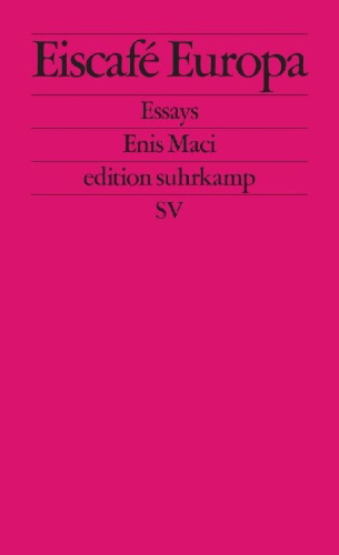 Buchcover und Innenansicht für das Buch: Eiscafé Europa