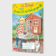 Buchcover und Innenansicht für das Buch: Conni Gelbe Reihe (Beschäftigungsbuch): Mein Conni-Frühlings-Spaß