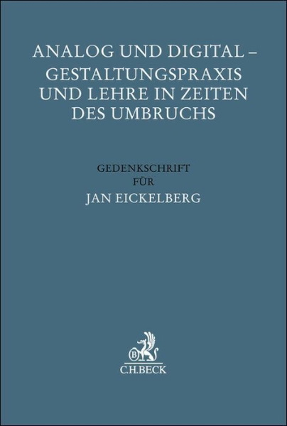 Buchcover und Innenansicht für das Buch: Analog und Digital - Gestaltungspraxis und Lehre in Zeiten des Umbruchs