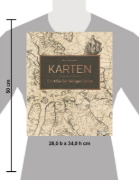Buchcover und Innenansicht für das Buch: Kaarten die geschiedenis schreven. 1000 jaaar wereldsgeschiedenis in 100 oude karten.