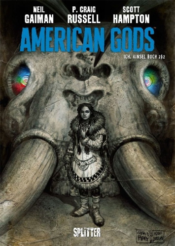Buchcover und Innenansicht für das Buch: American Gods. Band 4