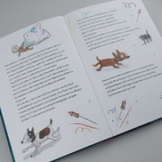 Buchcover und Innenansicht für das Buch: Giraffe und dann ab ins Bett