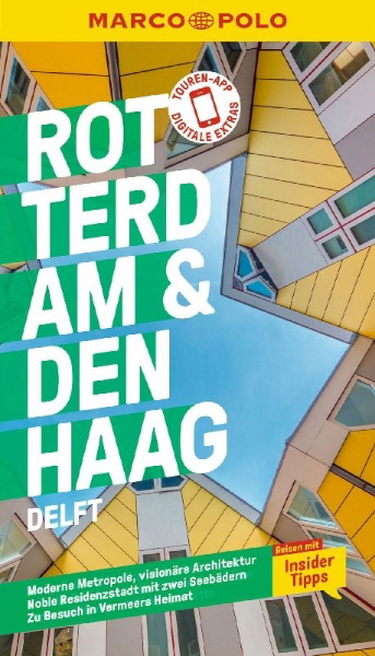 Buchcover und Innenansicht für das Buch: MARCO POLO Reiseführer Rotterdam & Den Haag, Delft