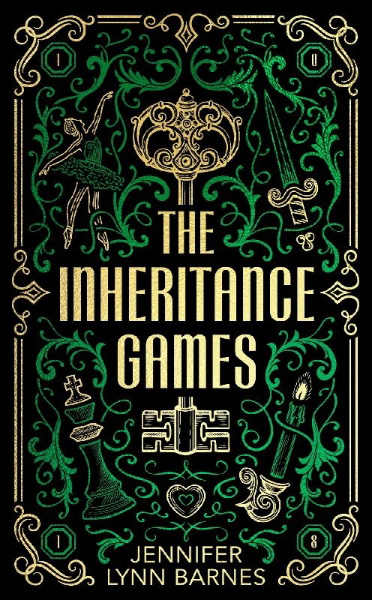 Buchcover und Innenansicht für das Buch: The Inheritance Games. Collector's Edition