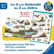 Buchcover und Innenansicht für das Buch: Wieso? Weshalb? Warum? Sonderband - Mein ABC der Tiere