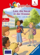 Buchcover und Innenansicht für das Buch: Leserabe 1. Lesestufe - Lea, die Neue in der Klasse
