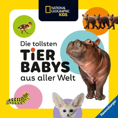 Buchcover und Innenansicht für das Buch: National Geographic Little Kids First Big Book of Baby Animals