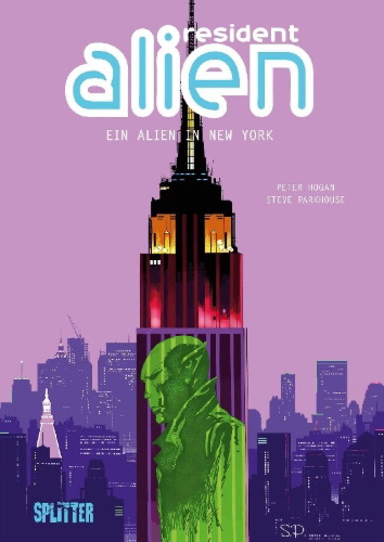 Buchcover und Innenansicht für das Buch: Resident Alien 5